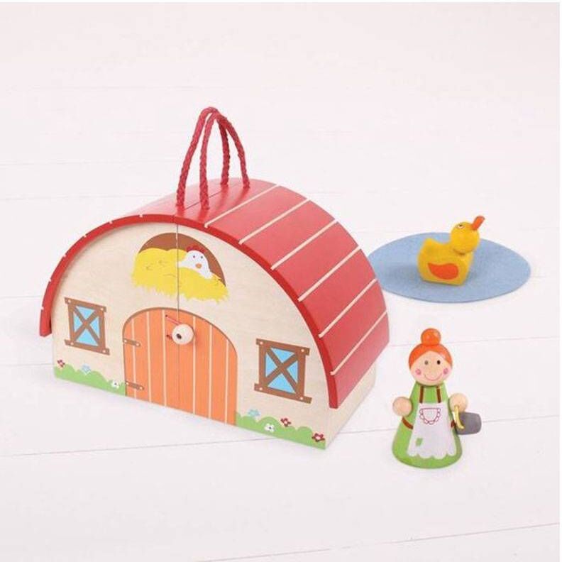 BigJigs Toys Mini ferme Playset
