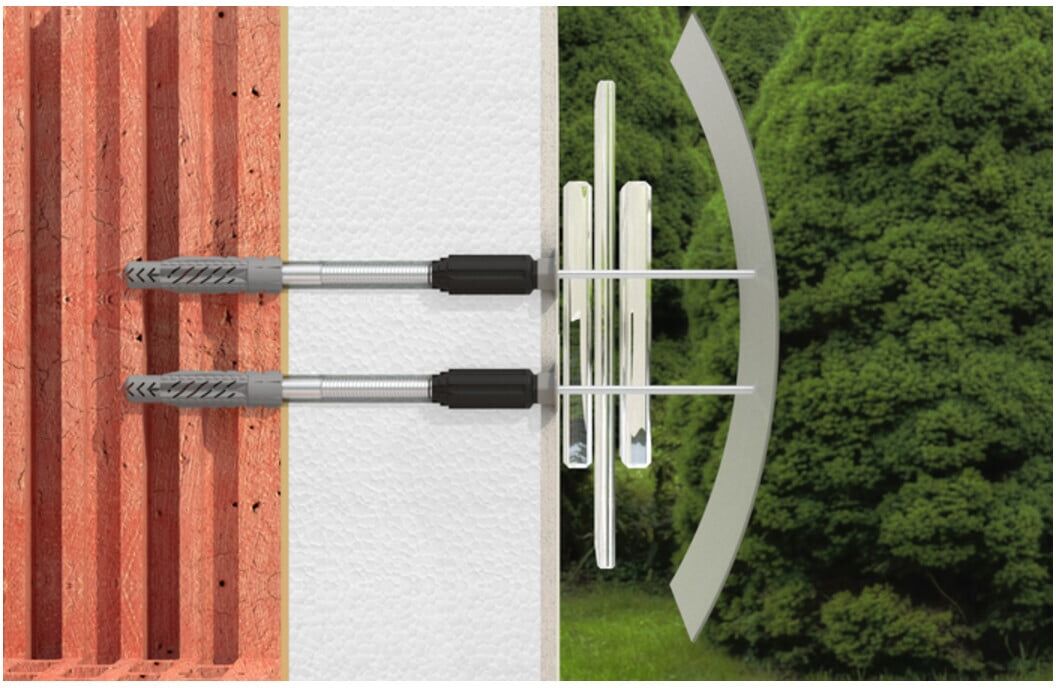 Fischer FMD 10x60 Metallspreizdübel   Metallspreizdübel aus Stahl für Beton, Mauerwerk und Naturstein Mit Sechskantkopf und Kontermutter Zum Einschlagen oder Eindrehen mit Schlagschrauber oder Schlüssel Durchmesser:10 mm Länge:60 mm, 514258)