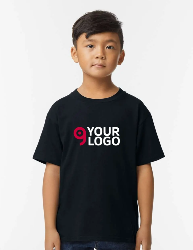 T-shirt Softstyle ragazzi 100% cotone, girocollo, no label Personalizzate o neutre Gildan