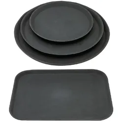 Sonderangebot Olympia kristallon Polypropylen rutschfeste Serviertabletts Combo (12 Stück)