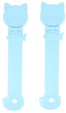 Uplift Picks Mess Free Cat Treat Spoon Feeder For Lickable Treats blue (2 Pcs)