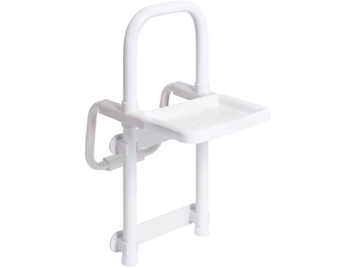 Badewannen-Einstiegshilfe BISCHOF Hjaelp , weiß, Aluminium, Haltegriffe, Badewannen-Einstiegshilfe