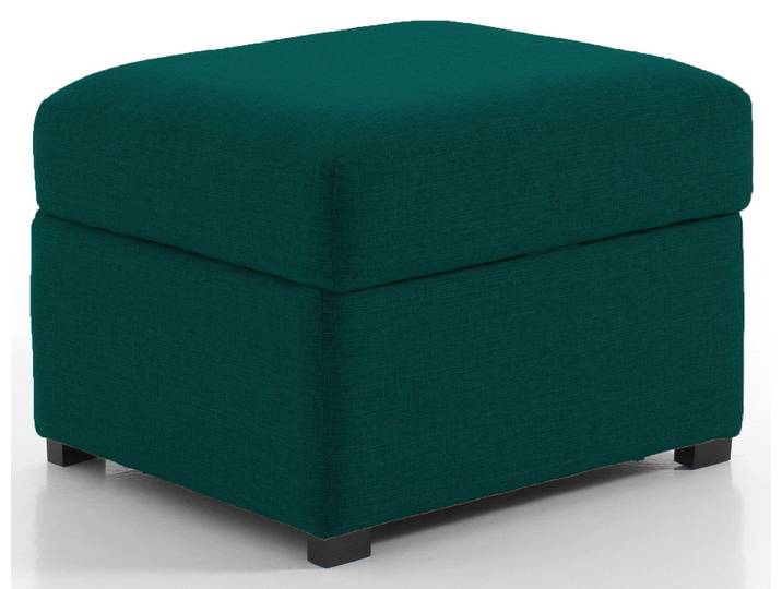 Pouf carré, Vert bouteille