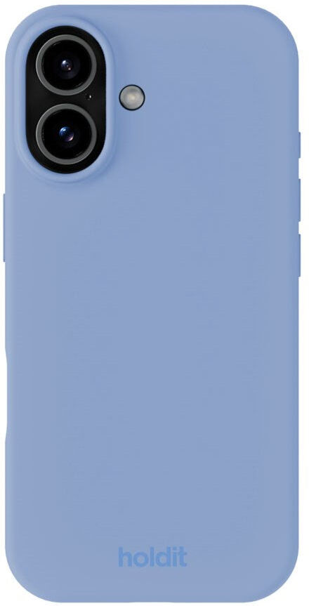 iPhone 17 Holdit Soft Touch Silikone Mobil Cover - Soft Cobalt