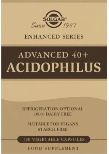 Solgar Advanced 40+ Acidophilus 120vcaps