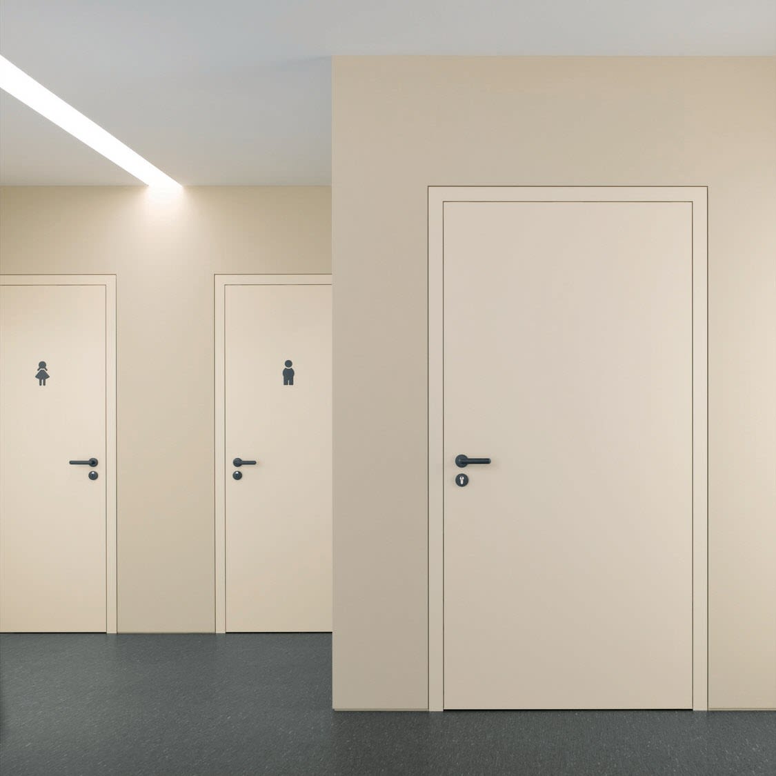 HEWI Serie 477/801  Symbol Mann, Hinweisschilder & Toilettenschilder, 801.91.010 24, orange, hochglänzend
