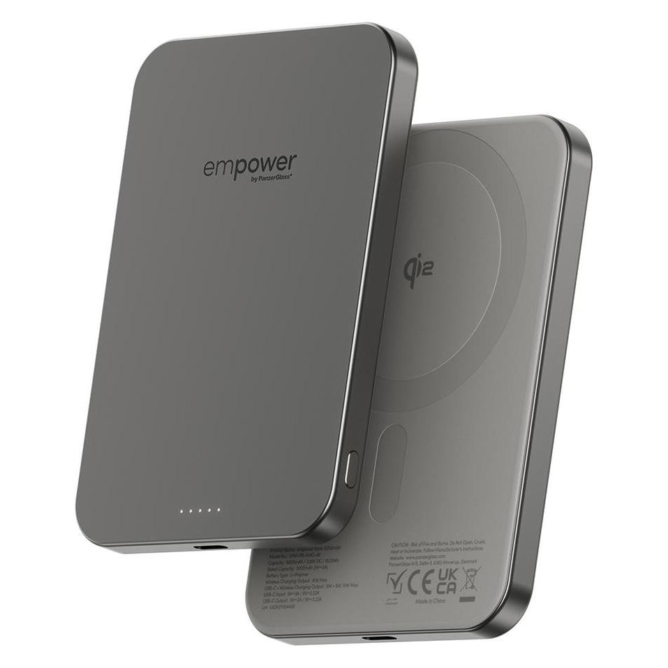 PanzerGlass empower Bank (5000 mAh, 20 W, 18.50 Wh) (EM82419)
