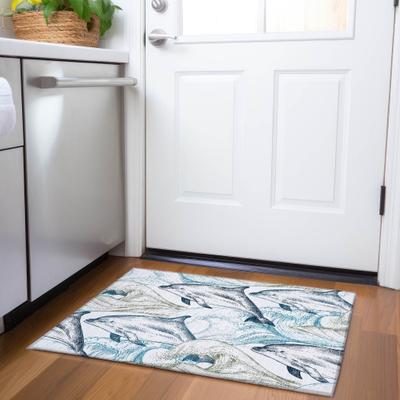 Addison Rugs Premium Washable Super Soft Coastal Sealife Mayfield Rug