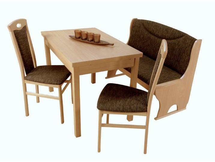 moebel-direkt-online Sitzgruppe Ilka, (Spar-Set, 4tlg. Set)