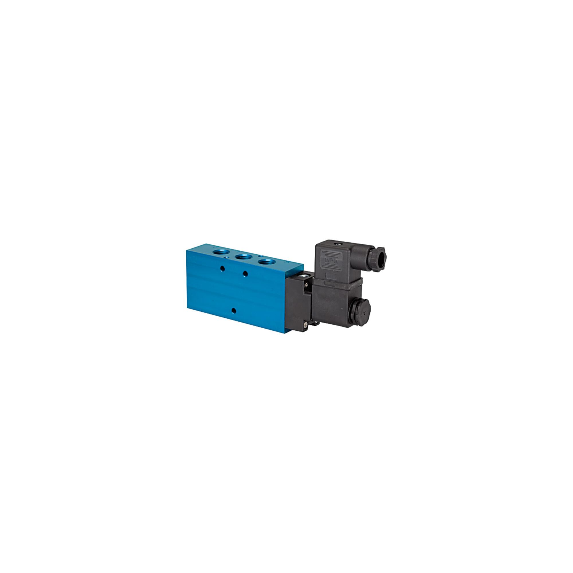 Riegler 5/2-Wegeventil einseitig elektromagnetisch mono. G 1/2 230V,50Hz (517.426)