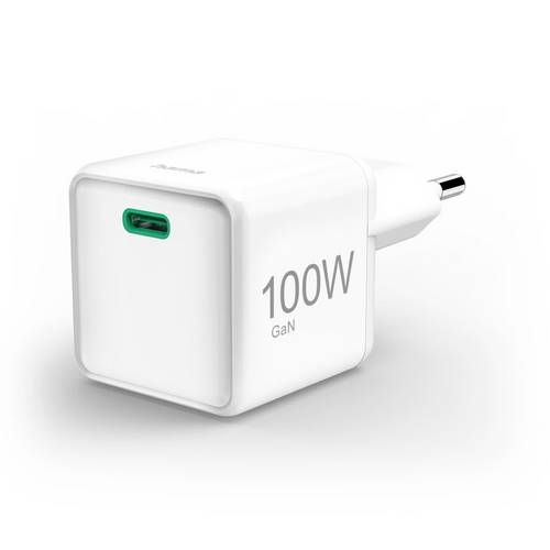 Hama USB Ladegerät 100W Weiß GaN