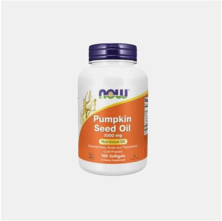 NOW PUMPKIN SEED OIL 1000mg 100 CAPSULAS