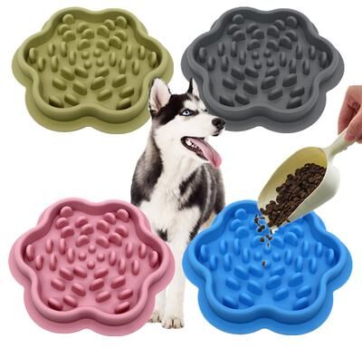 The Handy Homestead Non slip Silicone Pet Licking Pad: Slow Feeder For Cats And Dogs CW2219 Huan Le Yang Guang 3