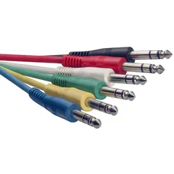 Stagg SPC060S E Stereoklinke 6 x 0,6m - Patchkabel