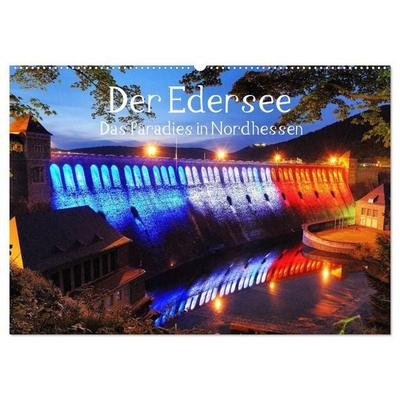 Der Edersee - Das Paradies in Nordhessen (Wandkalender 2027 DIN A2 quer), CALVENDO Monatskalender
