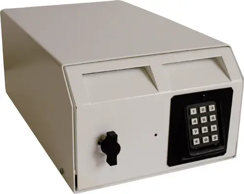 Ratiotec 69010 POS Safe RT 850 Twin Tresor mit 2separaten Banknoteneinwürfen Zahlenschloss