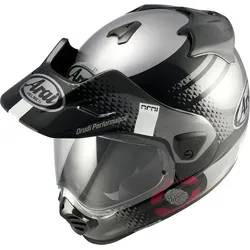 Arai Tour-X5 Print, Endurohelm - Schwarz/Silber - M