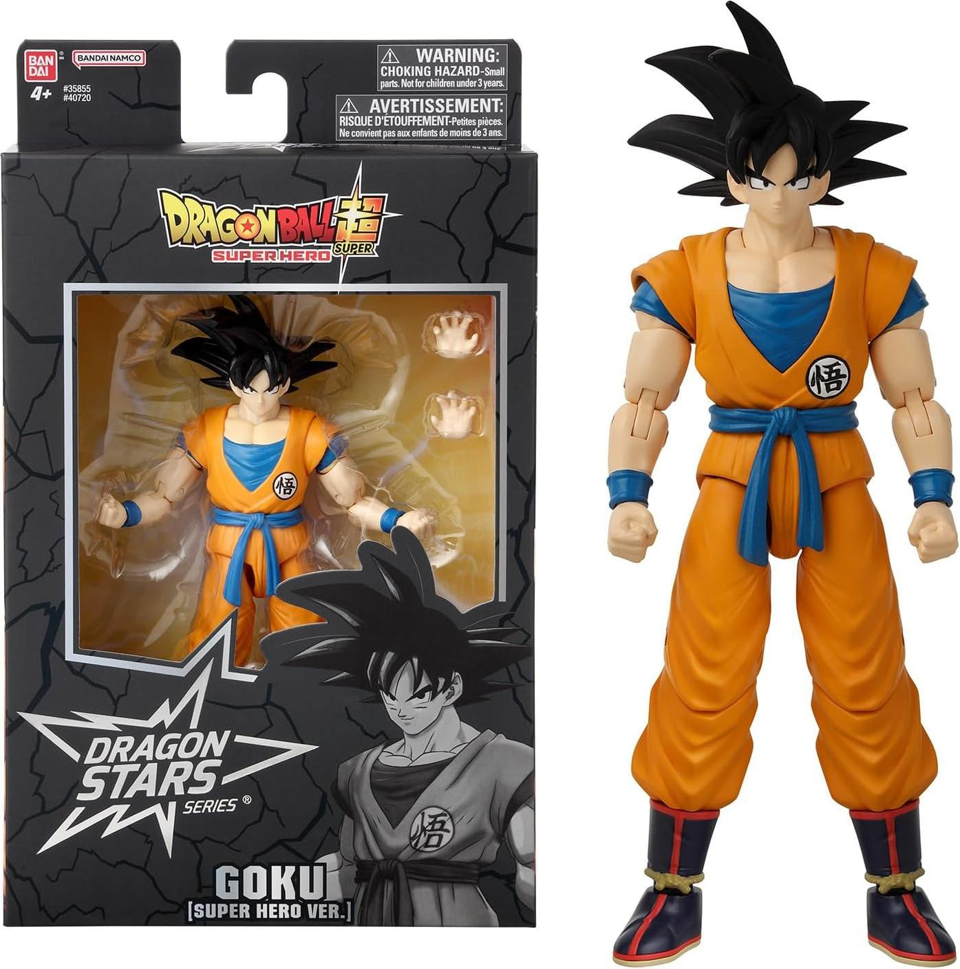 Bandai Dragon Ball Super Dragon Stars Goku Actiefiguur met scharnieren
