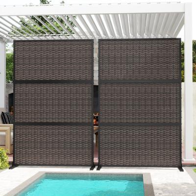 Lumibee 2Set Patio Outdoor Privacy Metal Screens and Panels