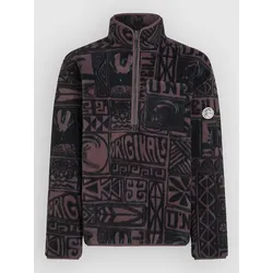 O'Neill O'Riginals Half-Zip Fleece Pullover purple stamps Gr. L
