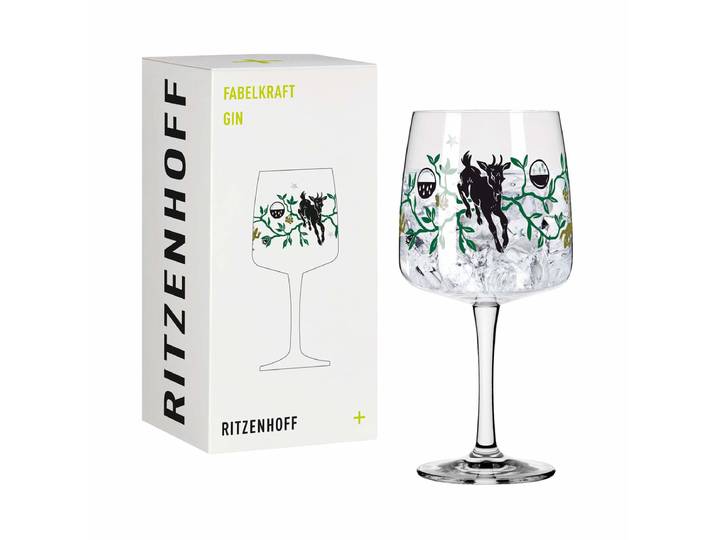 Ritzenhoff Fabelkraft Gin no4 Ziegenpelz Gin Glas