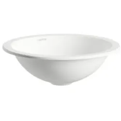 Laufen FORM Einbauwaschtisch H517FM20001121 rund ohne Hahnloch, ohne Überlauf, Weiß