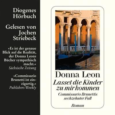 Lasset die Kinder zu mir kommen - Donna Leon, Audio, 9783257691450