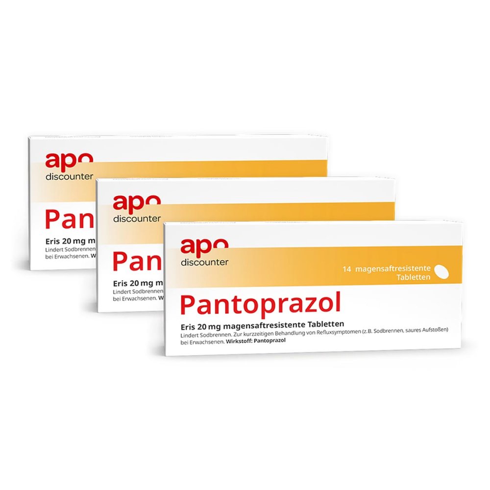 Fairmed Healthcare GmbH Pantoprazol 20 mg von apodiscounter 08102764
