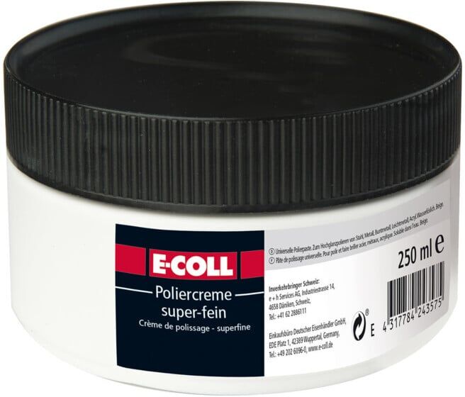 E-COLL Crème à polir, super fine 250 ml, beige (4317784243575)