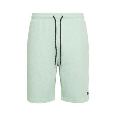 Sweatshorts KLEINIGKEIT "Kleinigkeit Waffley Snipes Shorts", Herren, Gr. M, US-Größen, grün (matcha grün), 100% Baumwolle, unifarben, normal, Hosen Sweatshorts