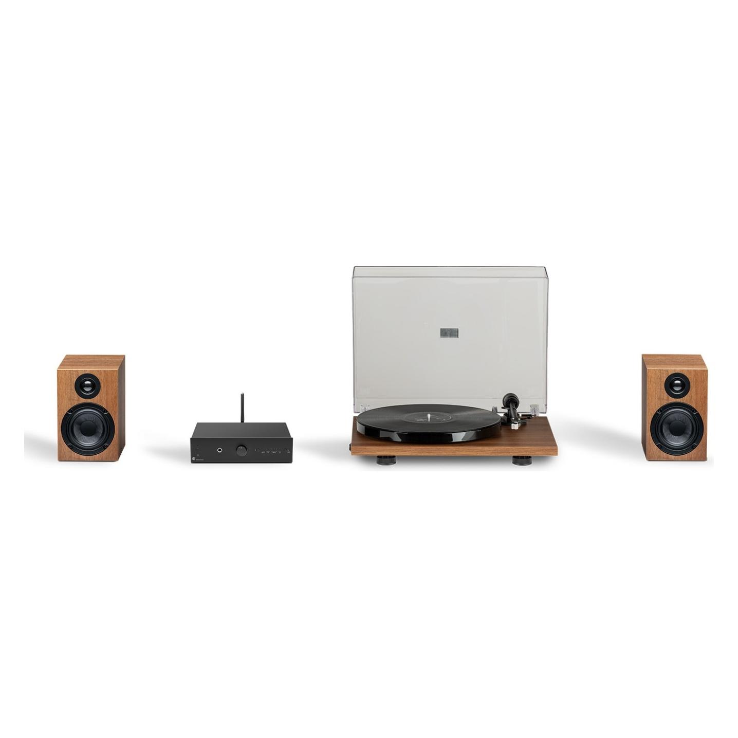 Pro-Ject Set Stereo con Giradischi (Manuell) (STEREO-SET-E-PHONO-WBW)