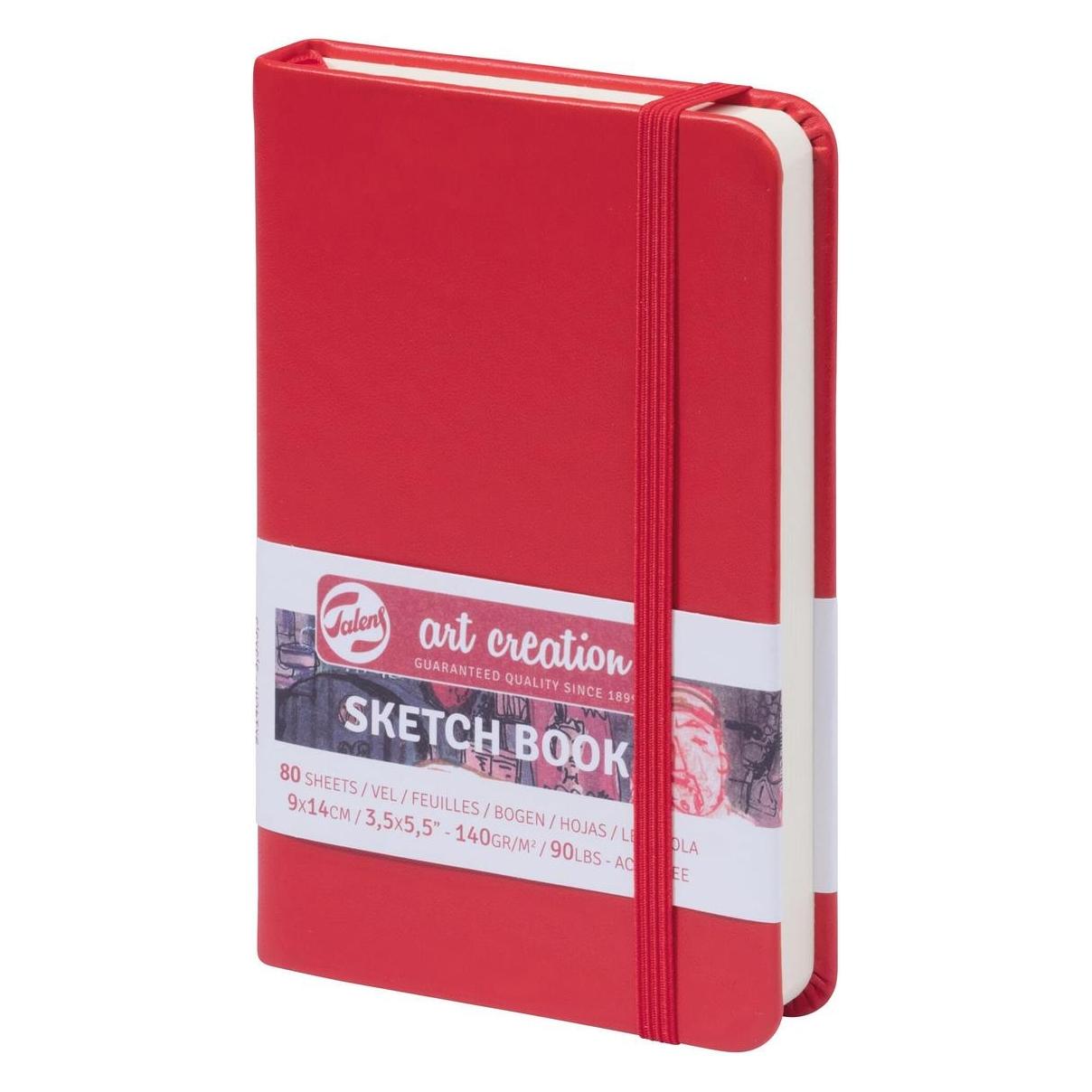 Royal Talens Talens Art Creation Skizzenbuch - 9 x 14 cm - 140 g - Ideal für Bleistift, Kohle, Tinte und Aquarell (9 x 14 cm, Blanko, Harter Einband) (35631848)
