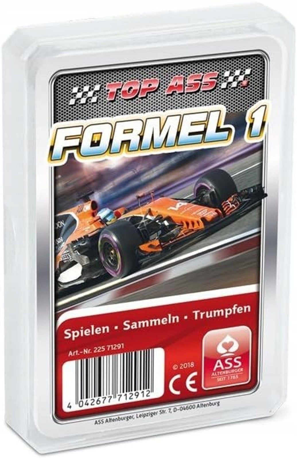 Top Ass Formule 1-kwartet