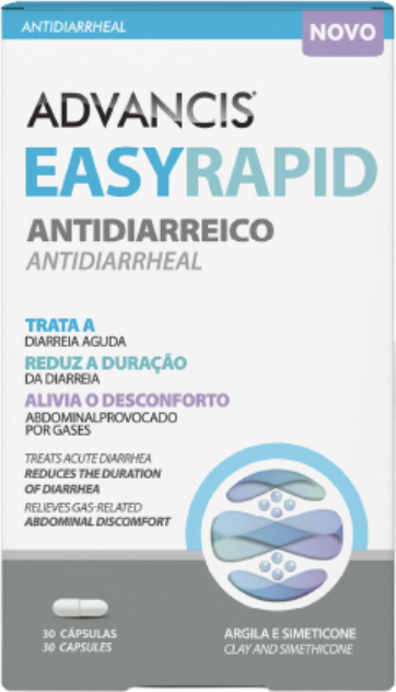 Advancis Easyrapid Antidiarreico 30 cápsulas