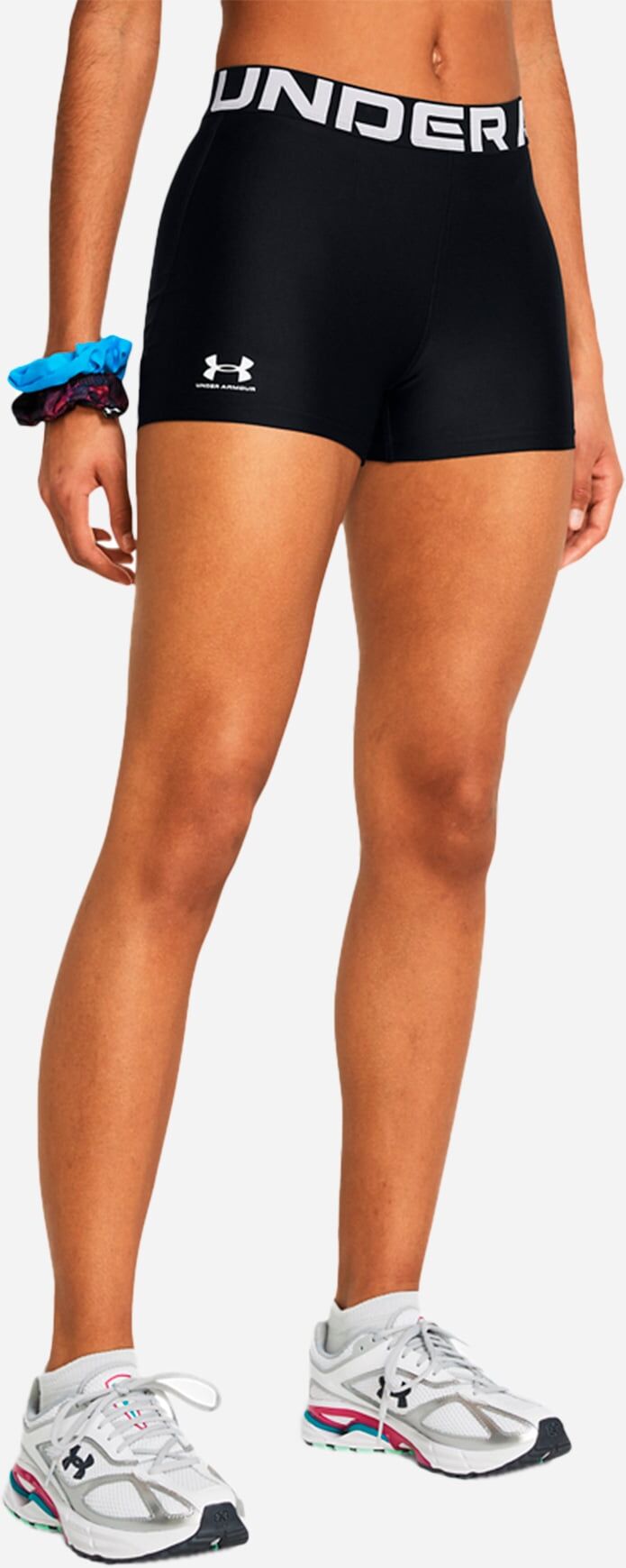 Under Armour Logo W - Short Training - Donna - Nero L