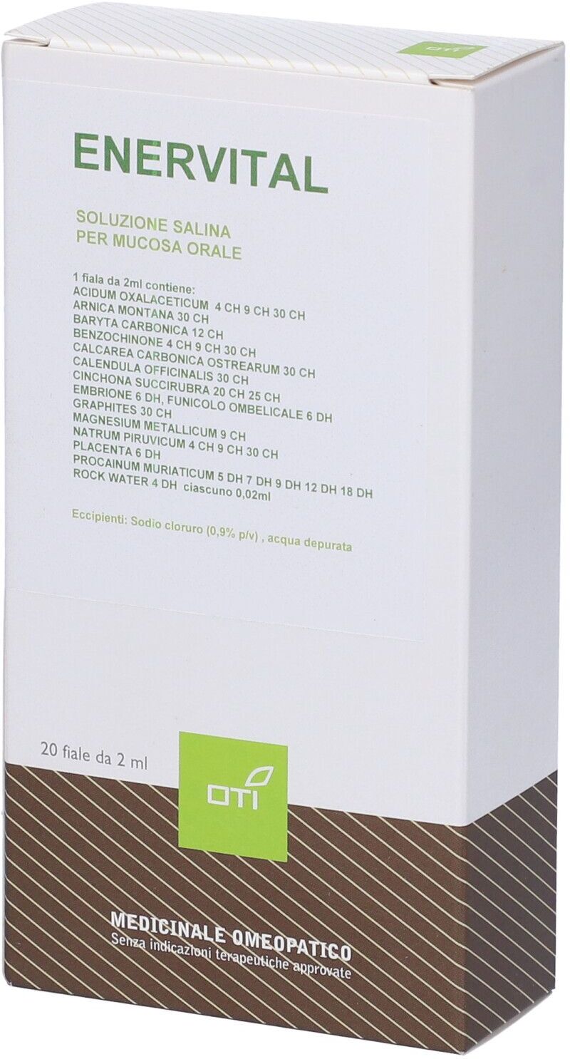 Oti Enervital Comp  F.Os 20 2Ml