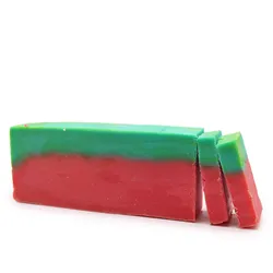 Watermelon - Olive Oil Soap Slice