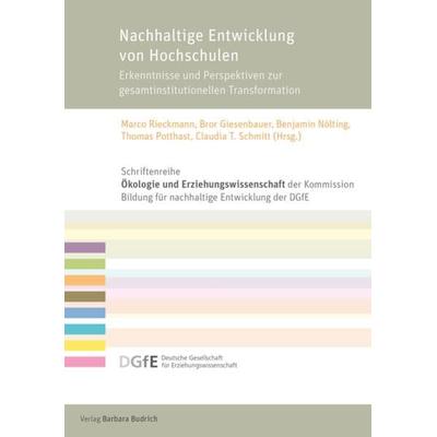 Nachhaltige Entwicklung von Hochschulen, Taschenbuch von , Verlag Barbara Budrich, 978-3-8474-2551-9