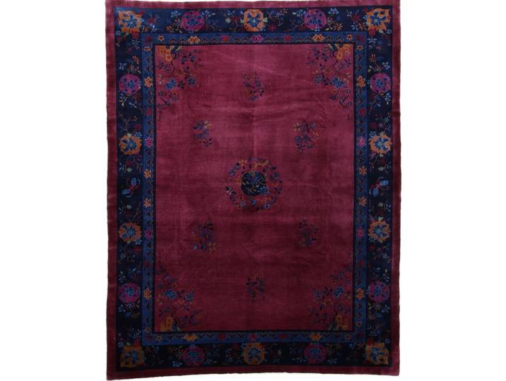 China Peking Teppich 279x356 Handgeknüpft Orientteppich Wolle