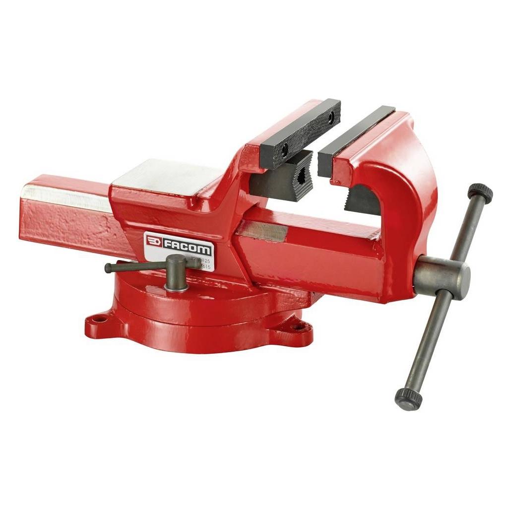 Facom Schraubstock für Baustelle und Wartung, um 360° drehbar (150 mm) (1224.125)