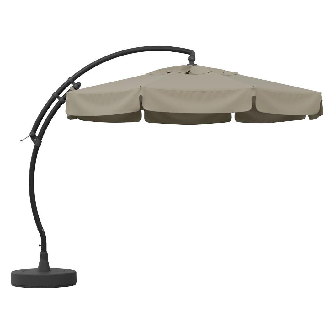 Sun garden Ampelschirm Easy Sun TOP MODE Ø 350 cm antrazit / beige-meliert (3.50 m) (10336943)