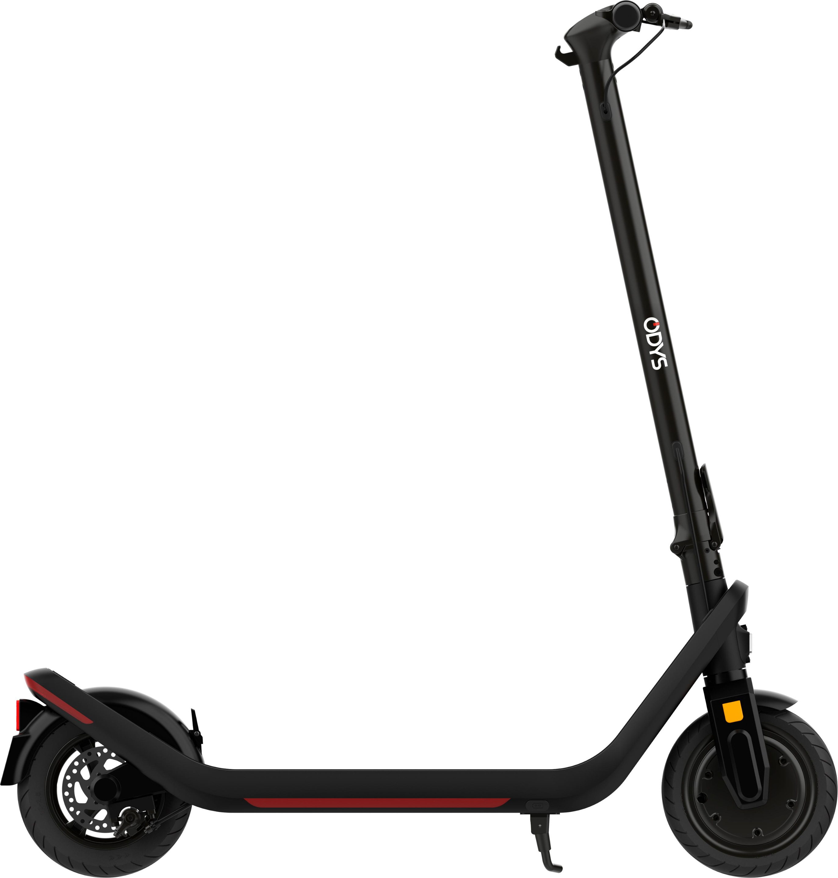 ODYS ZETA i10, Klassischer Roller, Schwarz, 20 km/h, 120 kg, Unisex, 2 Rad/Räder