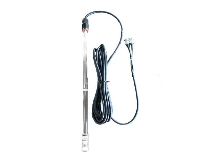 Capteur de pH en verre allongé, corps de sonde longue, longueur personnalisée, électrode à jonction de liquide Double