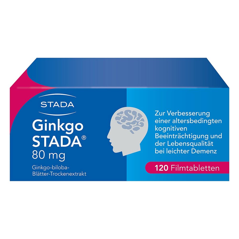 STADA Consumer Health Deutschland GmbH Ginkgo Biloba STADA 80 mg Filmtabletten 11538872