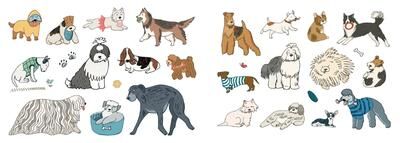 IH Casa Decor Swedish Dish Cloth Dogs Set of 2