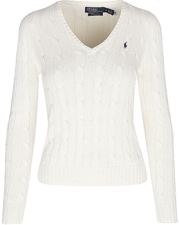 POLO RALPH LAUREN Pullover Slim Fit KIMBERLY creme   M M
