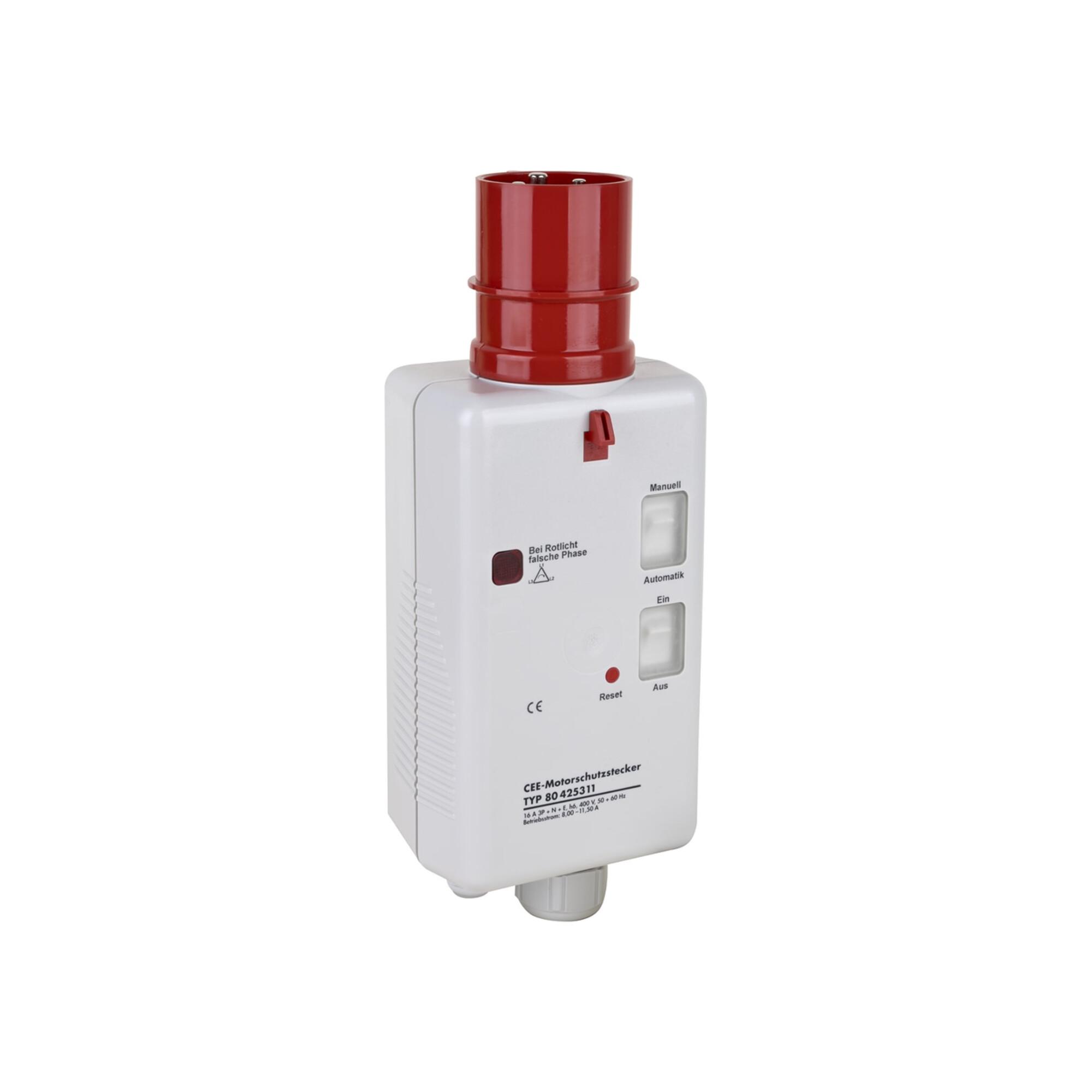 Wilo CEE-Motorschutzstecker mit WSK 9-12 A (6070411)