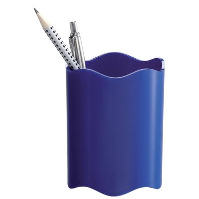 DURABLE 1701235040 Stifteköcher Trend, Ø80mm, blau