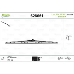 Scheibenwischer VALEO 628651