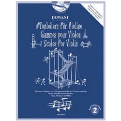 Tonleitern/Etüden für Violine Band 2 (+CD), Fachbücher